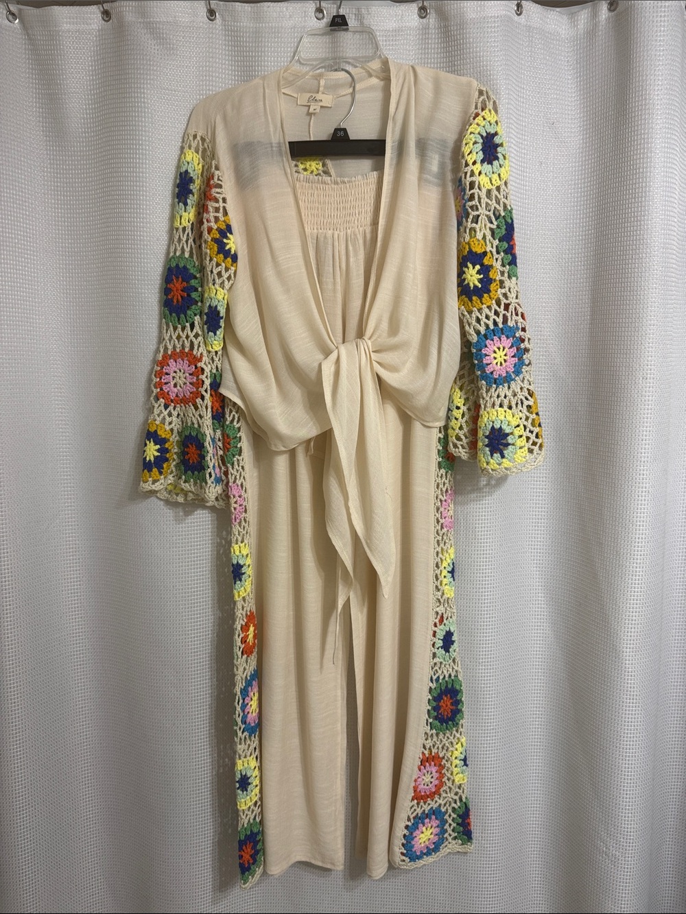 NWOT Elan 2 pc. Boho Pants set. Size M